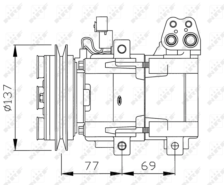 Compresor de aire acondicionado Hyundai H100 