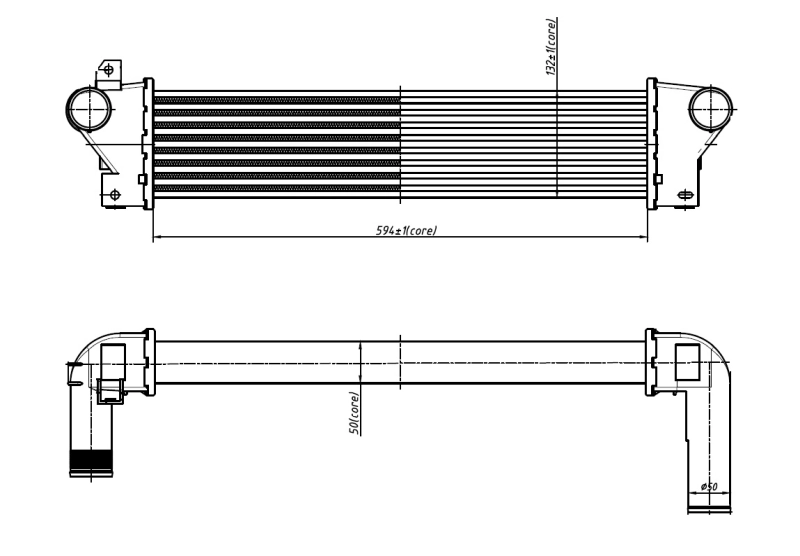 Intercooler 4310J82 Polcar