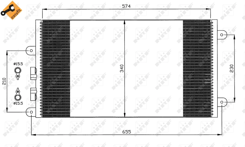 Comprar Condensador aire acondicionado Alfa Romeo 147  937