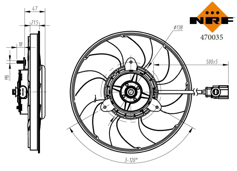 Comprar Ventilador eléctrico de refrigeración completo (motor y hélice) Porsche 911 997 a bajo precio