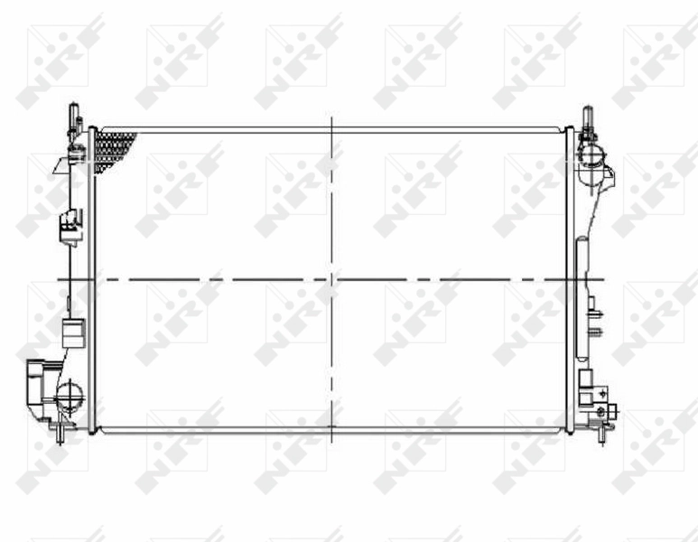 Comprar 58293 NRF Radiador de auto