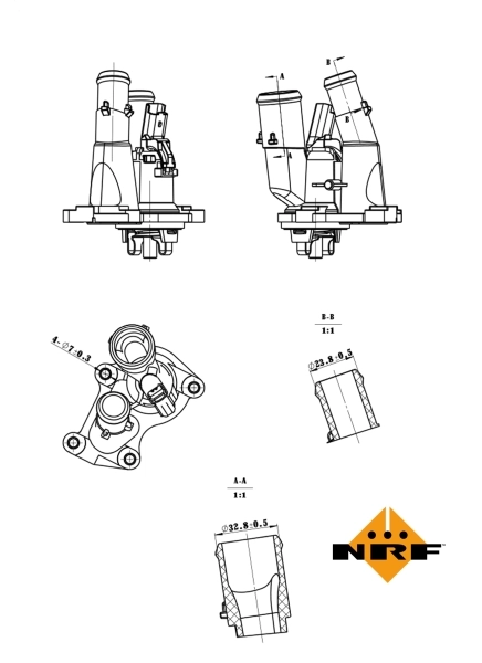 Termostato 725048 NRF
