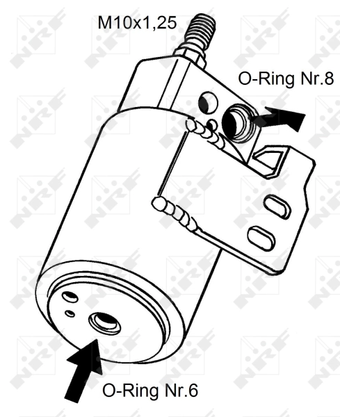 Filtro deshidratador 33129 NRF