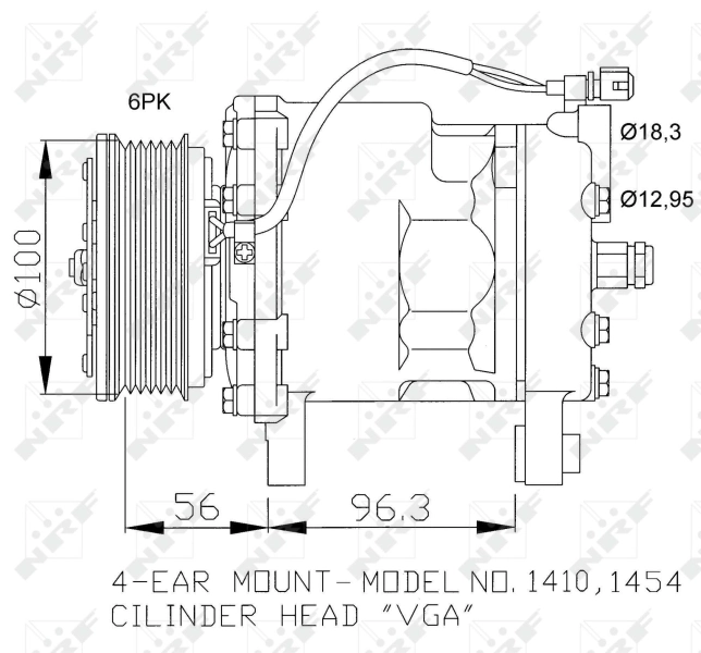 Compresor ac NRF 32065 precio, desde 280,76 EUR