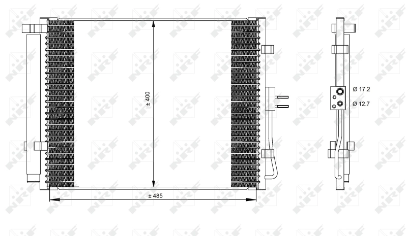 Aire acondicionado capacitor KIA Soul I hatchback (AM) (2008 - 2013) precio, desde 93,14 EUR