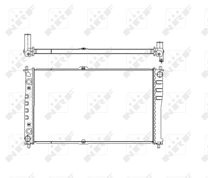 Comprar 53484 NRF Radiador de auto