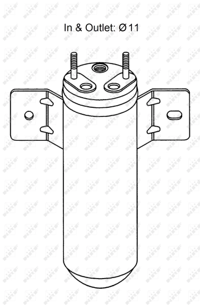 Filtro deshidratador 33162 NRF