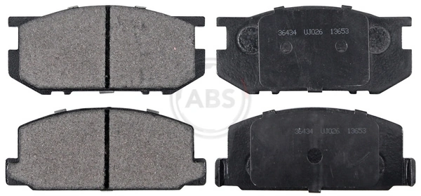 Pastillas de freno delanteras Toyota 0446512410