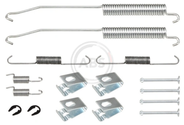 Kit de montaje de zapatas de freno traseras para Nissan Navara D40