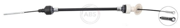 Cable de accionamiento del embrague Seat Ibiza I (1984-1993)
