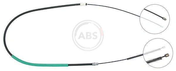 Comprar E074009 Peugeot/Citroen Cable de freno de mano trasero derecho/izquierdo