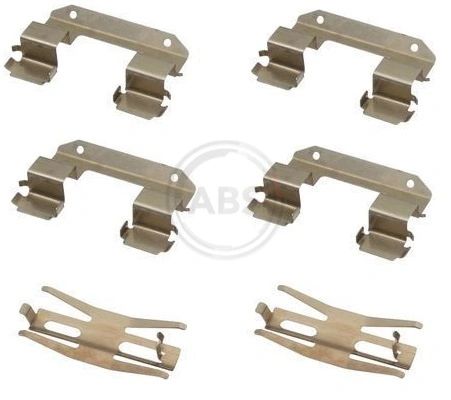 Comprar Juego de resortes de sujeción de pastillas de freno delanteras Hyundai Elantra III XD a bajo precio