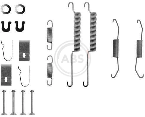 Comprar Kit de montaje de zapatas de freno traseras Honda Civic VI EJ6, EJ8 a bajo precio