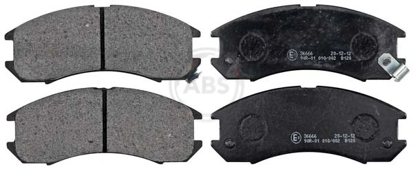 Pastillas de freno delanteras para Mazda 626 III (GD)