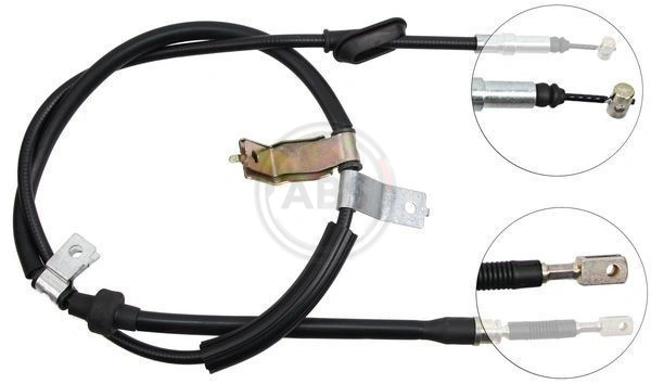 Cable de freno de mano trasero derecho para Honda Civic EG, EH