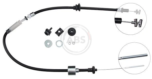 Cable embrague Volkswagen Polo IV (9N, 9A)