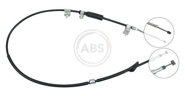 Cable de freno de mano trasero derecho para Rover 25 RF
