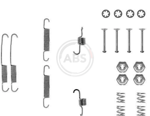 Comprar Kit de montaje de zapatas de freno traseras Ford Fiesta III GFJ a bajo precio