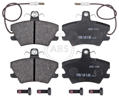 Pastillas de freno 1617250880 Peugeot/Citroen