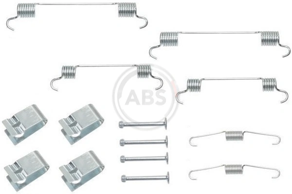 Juego de montaje, zapatas de freno traseras Honda Jazz  (GD, GE)