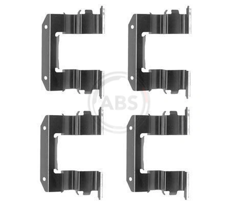 Comprar Juego de resortes de sujeción de pastillas de freno delanteras Hyundai Sonata II Y-2 a bajo precio