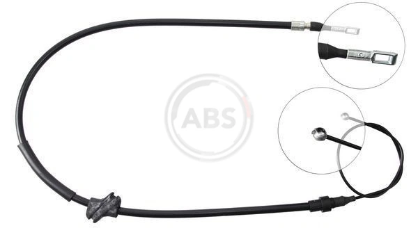 Cable de freno de mano trasero derecho/izquierdo para Audi 100 44, 44Q