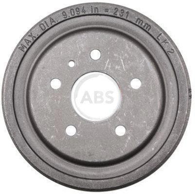 Tambor de freno trasero Opel Zafira  (F75)