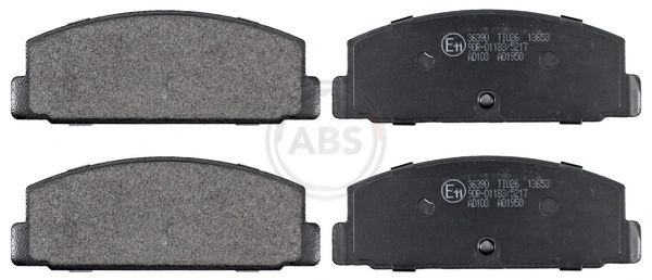 Pastillas traseras Mitsubishi Galant IV (A16)