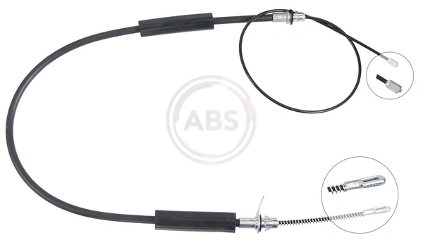  Cable de freno de mano trasero izquierdo Chrysler Voyager 3