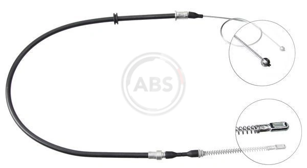 Cable de freno de mano trasero derecho para Opel Corsa S83