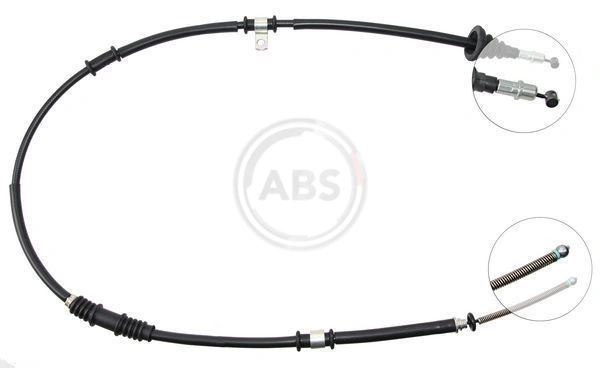 Cable de freno de mano trasero izquierdo para Mitsubishi Lancer C6A, C7A