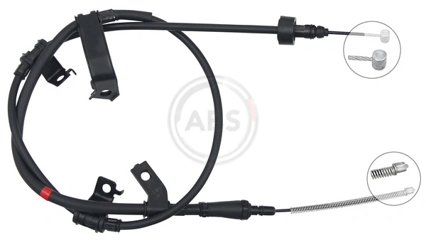 Comprar Cable de freno de mano trasero izquierdo KIA Rio a bajo precio