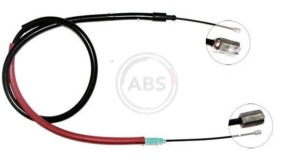 Cable de freno de mano trasero izquierdo Peugeot/Citroen E074062