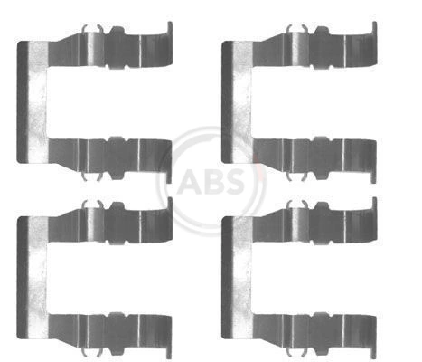 Comprar Juego de resortes de sujeción de pastillas de freno delanteras Mitsubishi L 300  P1T a bajo precio