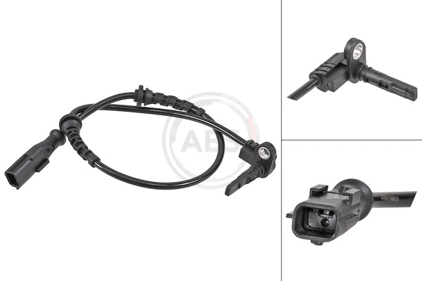 Sensor ABS para Smart FORFOUR 453