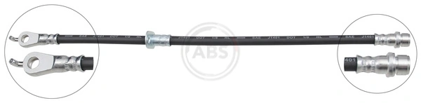 Latiguillos de freno delantero para Toyota Camry V50