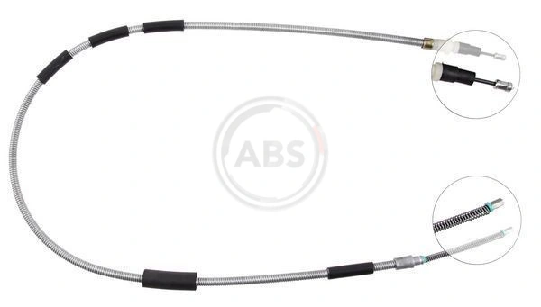 Cable de freno de mano trasero derecho para Ford Escort ALD
