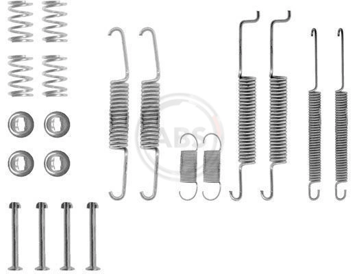Comprar Kit de montaje de zapatas de freno traseras Audi 100  43 a bajo precio