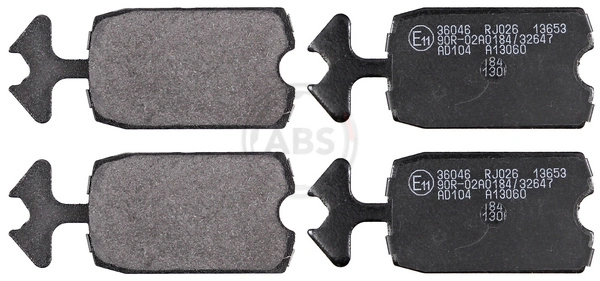 Pastillas de freno delanteras 2 CV  descapotable (1963-1990) original desde 19,41 €