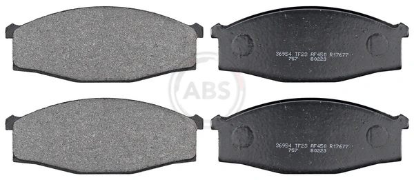 CKN115 CTR Pastillas delanteras