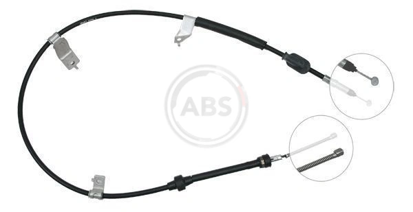 Cable de freno de mano trasero izquierdo para Honda Civic EJ6, EJ8