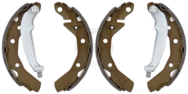 Zapatas de freno de tambor traseras ABS 9061