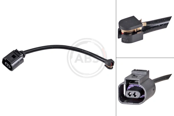Sensor de desgaste de pastillas de freno trasero para Porsche Cayenne 9YA
