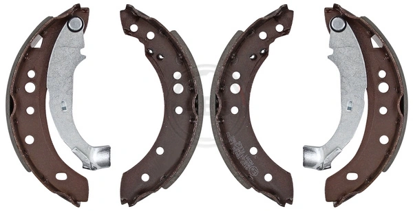 Zapatas de freno de tambor traseras ABS 9127