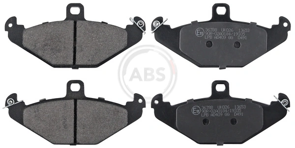 Pastillas de freno traseras Renault Laguna 1 B56, 556