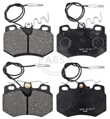 Pastillas de freno delanteras para Citroen C15  (VD)