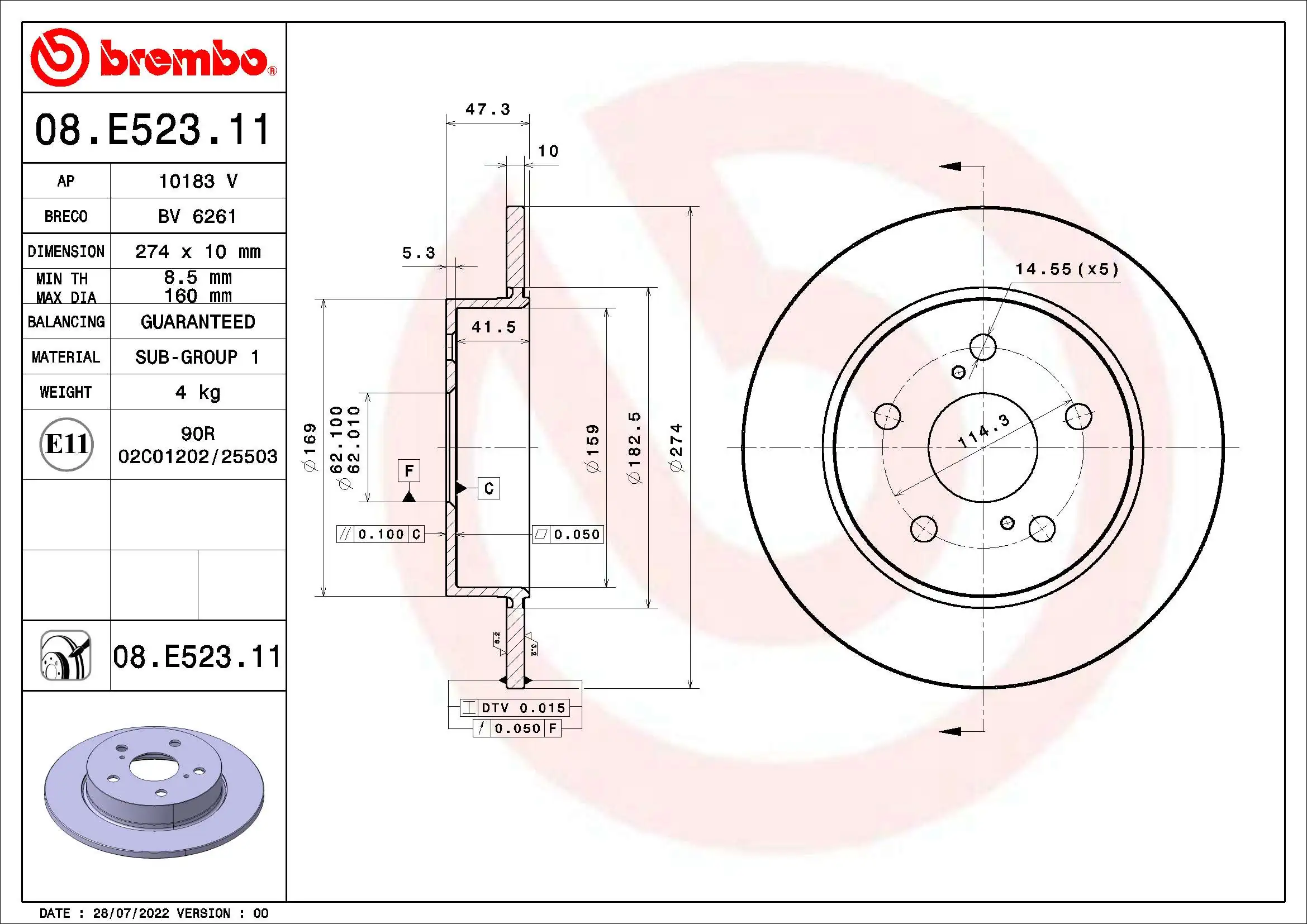08E52311 ABS