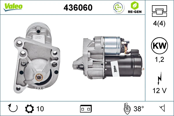Comprar 436060 VALEO Motores de arranque