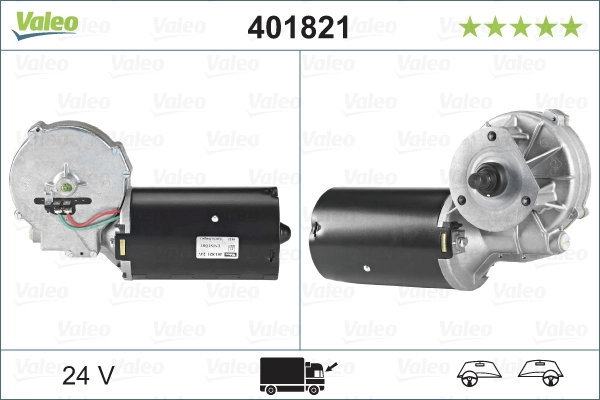 Motor del limpiaparabrisas VALEO 401821 precio, desde 388,85 EUR