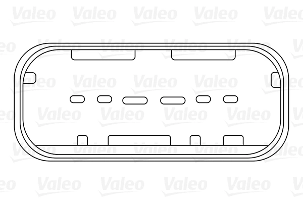 851526 VALEO Mecanismo de elevalunas de la puerta trasera izquierda